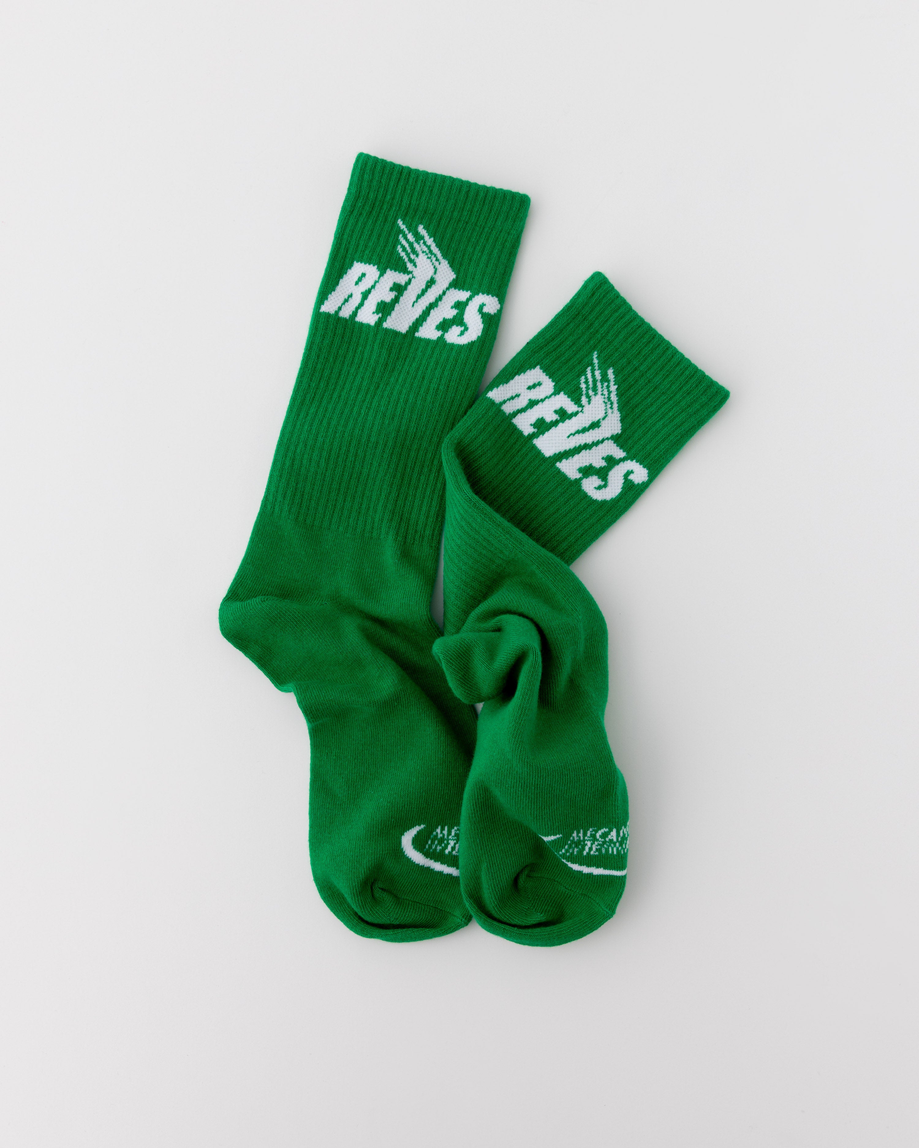 Green "Circuit" Socks