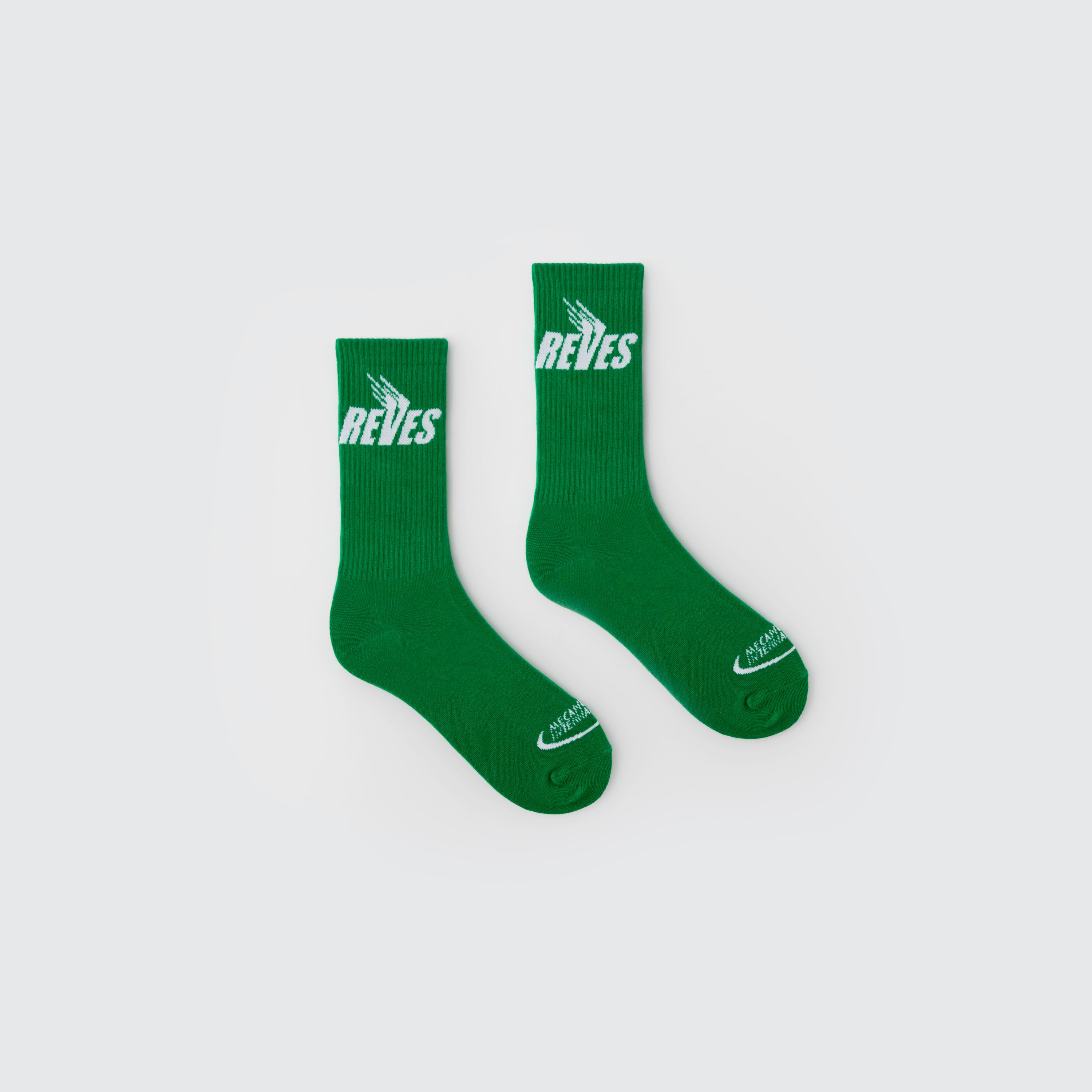 Green "Circuit" Socks