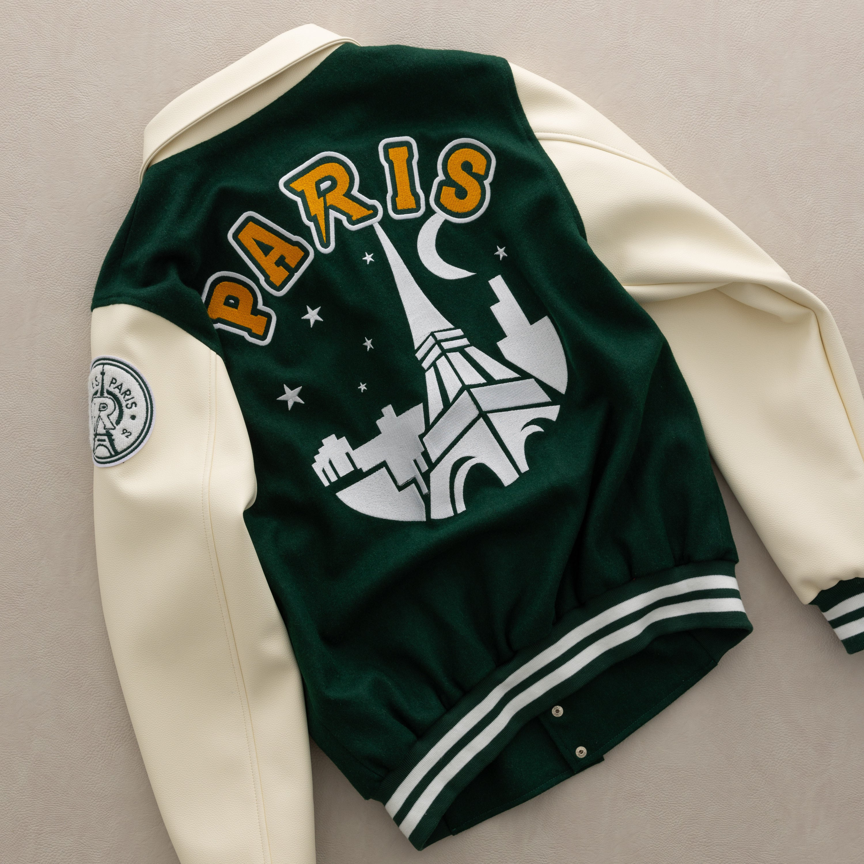 "Paris Nights"  Varsity Jacket