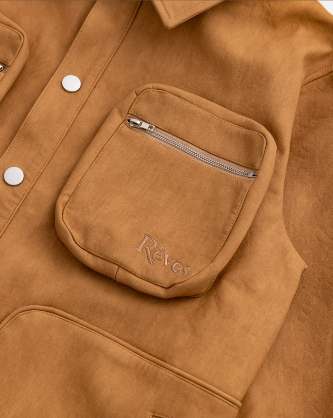"Abstrakt"  Vegan Leather Jacket