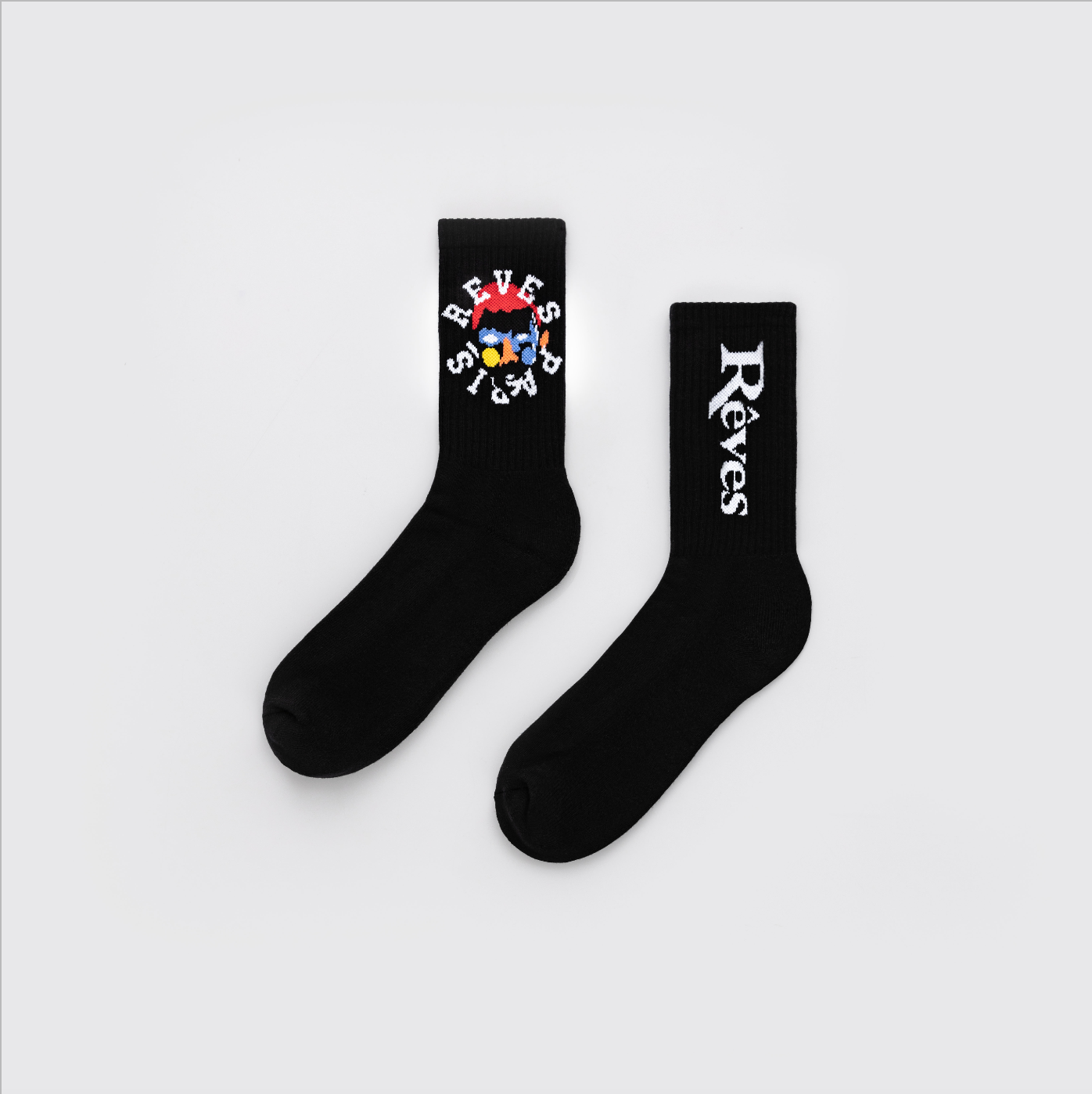 "Abstrakt" Socks (Black)