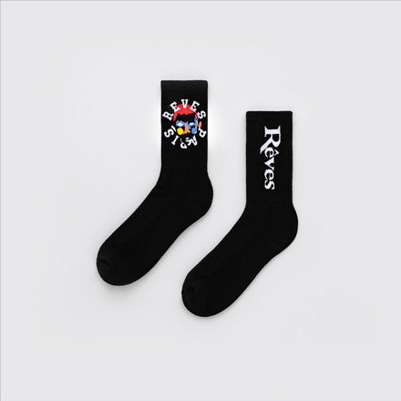 "Abstrakt" Socks (Black)
